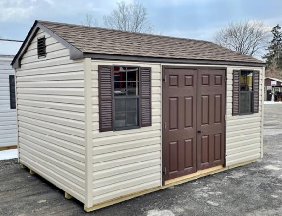 10 x 14 Madison Vinyl Peak Shed