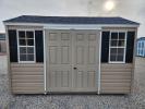 8'x12' Madison Peak With Vinyl Siding 