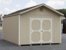 12x20 Front Entry Peak Prefab Storage Shed